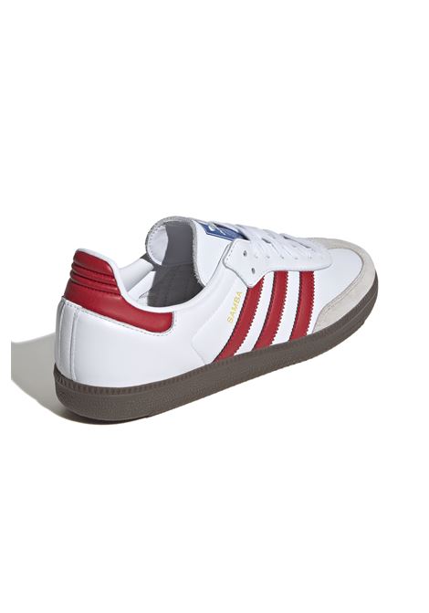 Adidas Samba OG Shoes White Red Women ADIDAS ORIGINALS | Sneakers | IG1025-